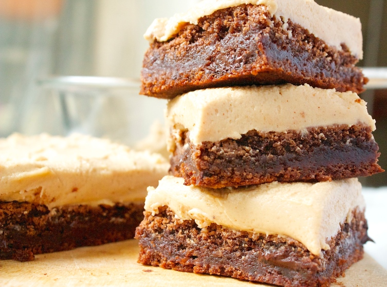 Death by Peanut Butter and Chocolate Brownies | Christina With Caramel